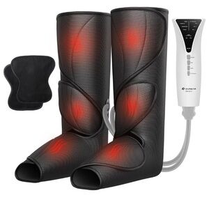 Black Leg Massager with Heat